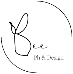 Representative brand logo. Reads Sally Bee PH & Design.